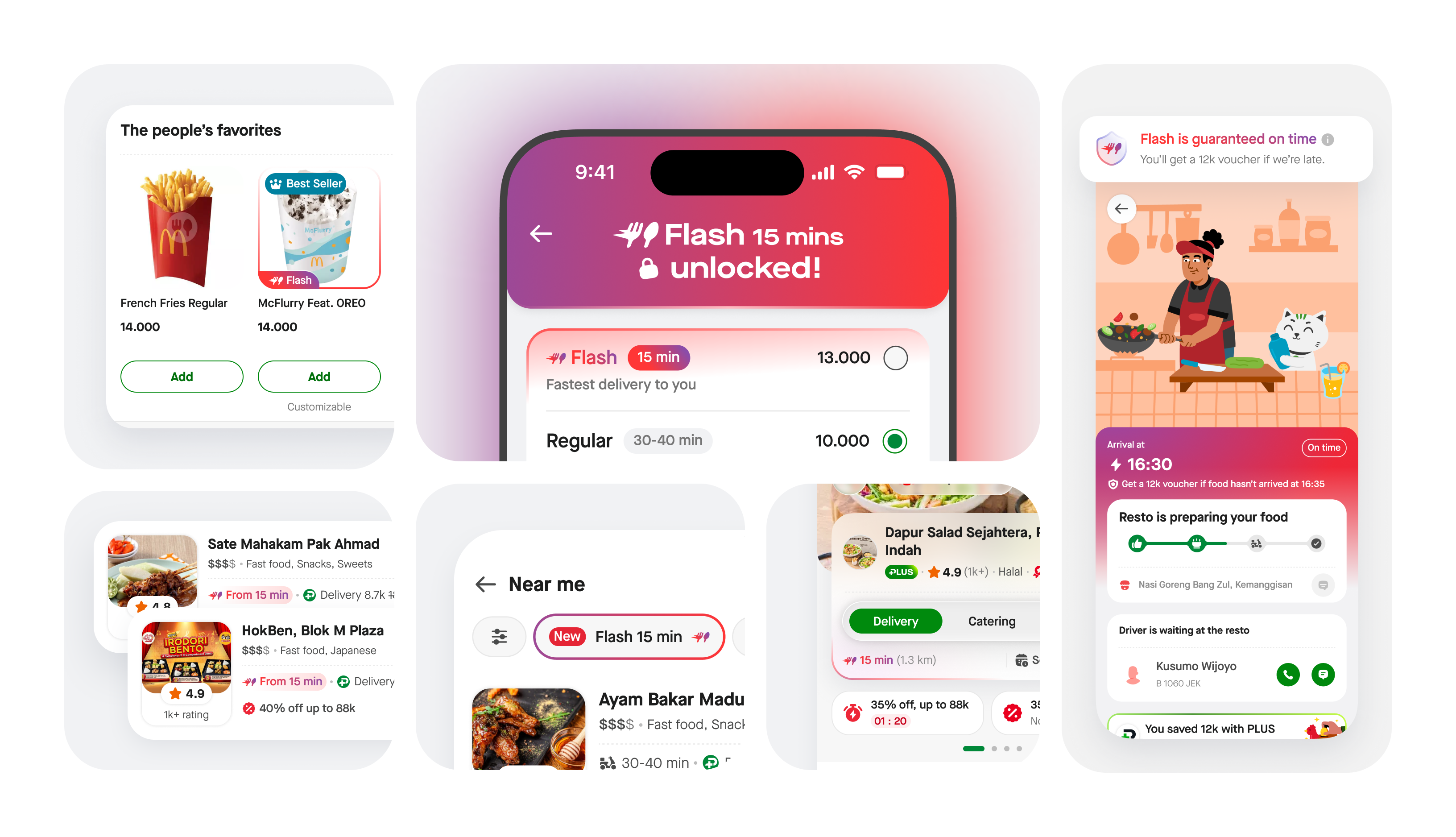 GoFood Flash — quick-commerce case study visual